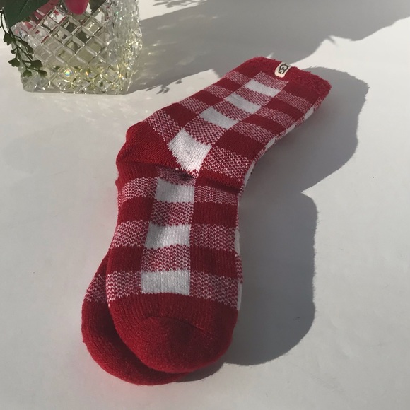 UGG Vanna Check Fleece lined Sock - Picture 5 of 7